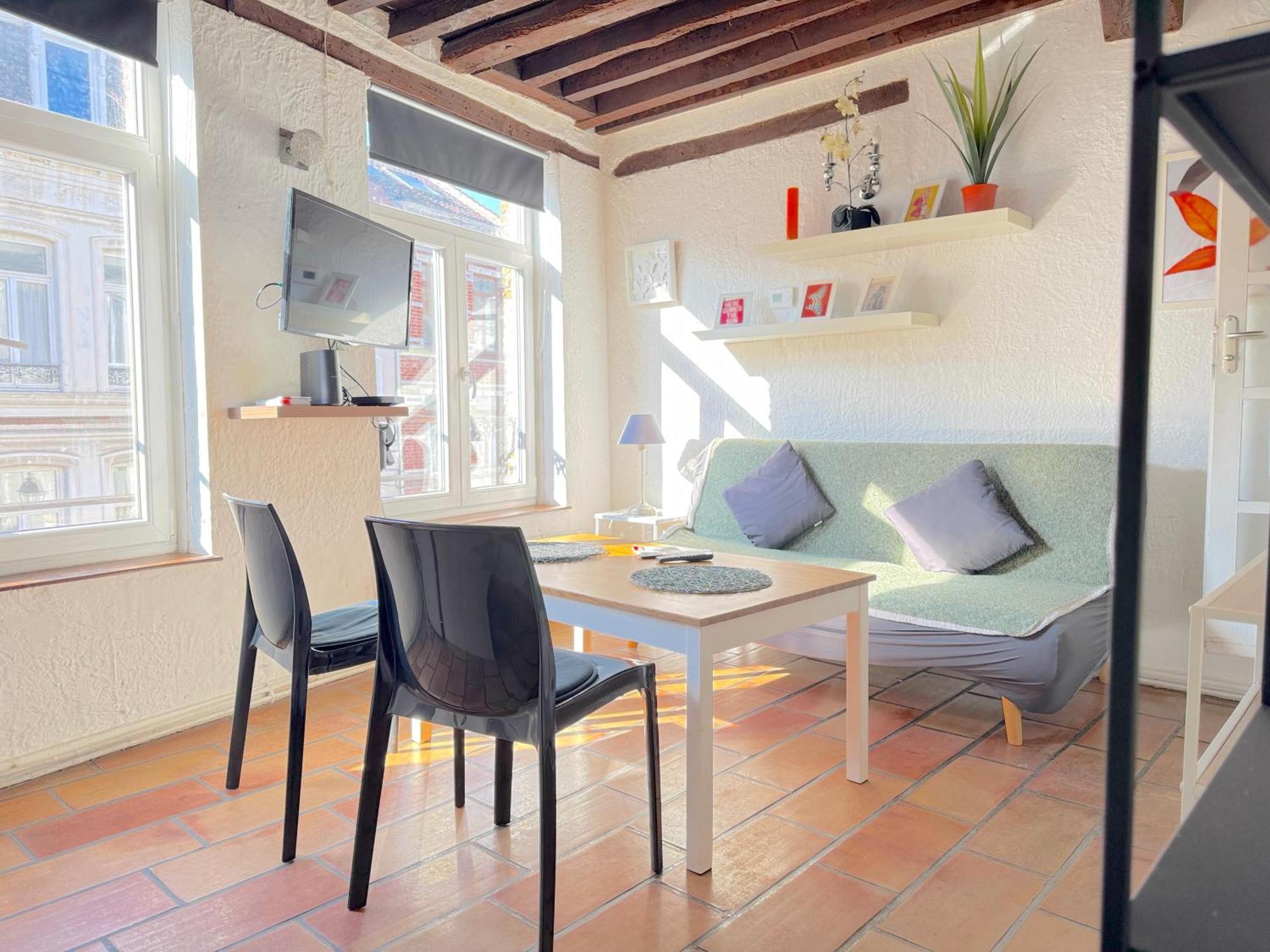 Charme Vieux Lille Apartment 1 Chambre 24H24H Access Exterior foto